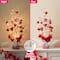 Glitzhome® 21" Lighted Valentine's Heart Table Tree